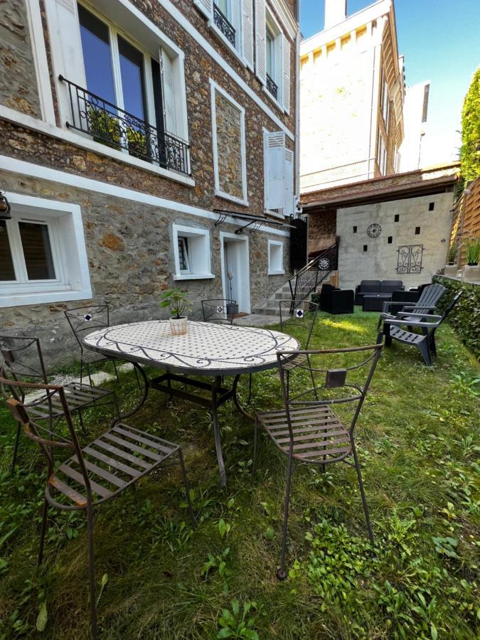 Superbe Appart Avec Jardin Prive Proche Paris Apartment Nogent-sur-Marne Bagian luar foto